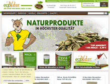 Tablet Screenshot of eco-nature-shop.de